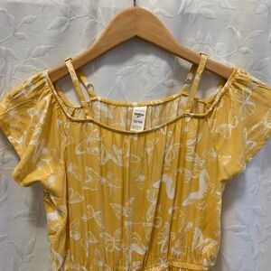 OshKosh B'gosh Yellow Butterfly Dress